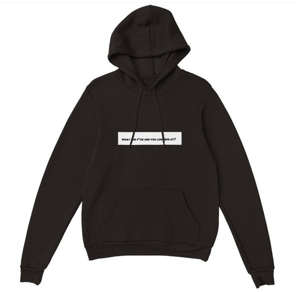 wtf are you looking at - hoodie